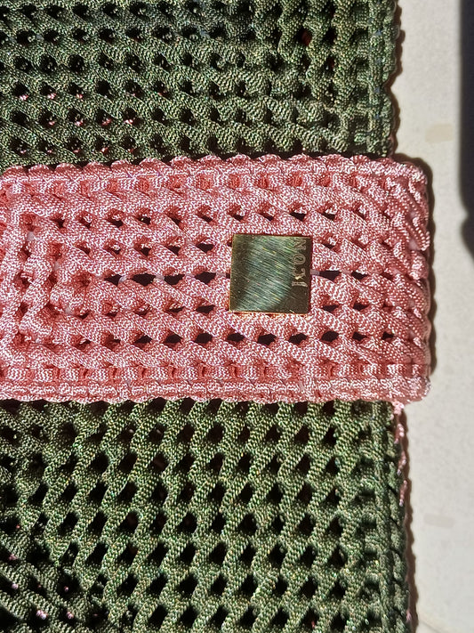 Woven Couture Long Clutch