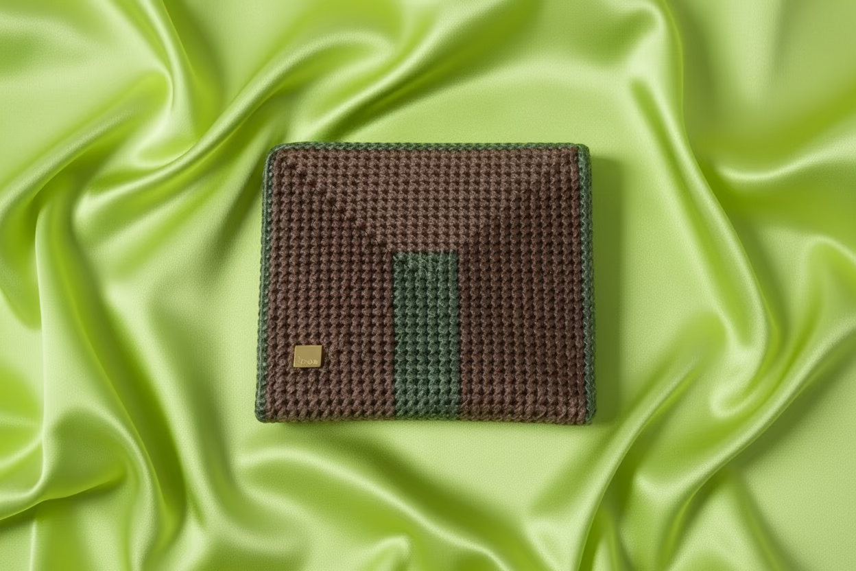 Woven Couture Petite Clutch