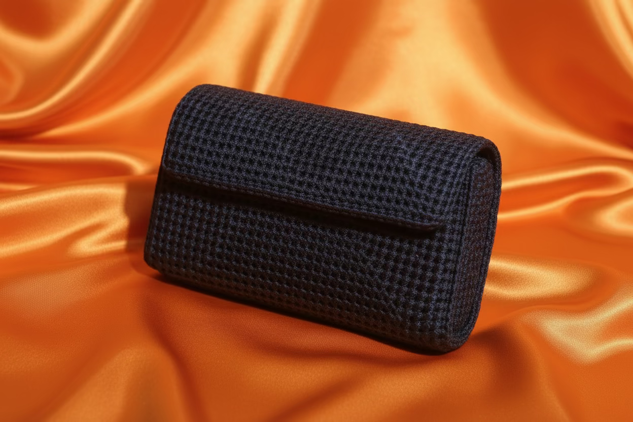 Woven Couture Clutch