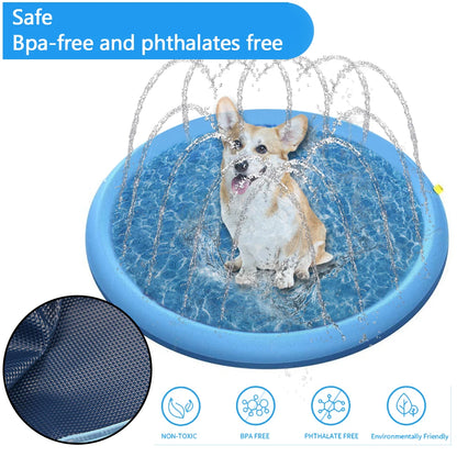 SPLASH PAD - REFRESHING DOG SPRINKLER PAD