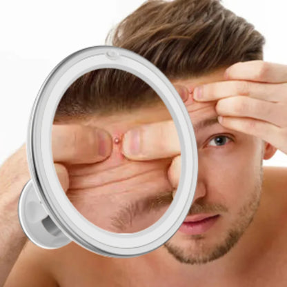 MAGNIFYING MIRROR LED TOUCH SCREEN