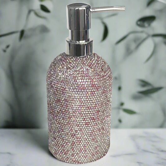 SOAP DISPENSER RHINESTONE