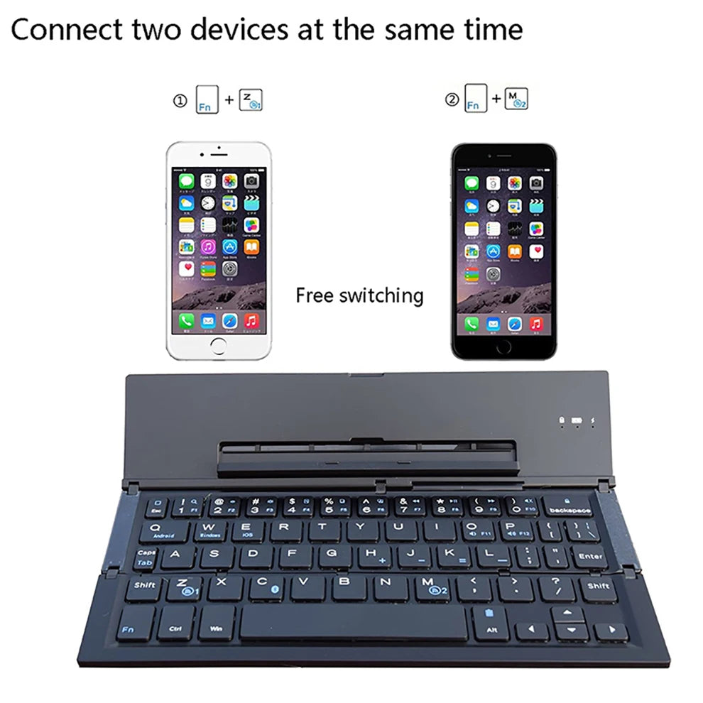 FOLDING MOBILE PHONE KEYBOARD