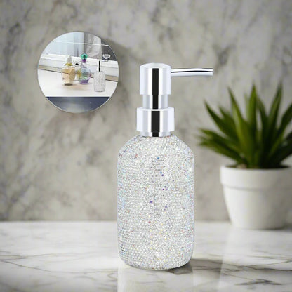 SOAP DISPENSER RHINESTONE