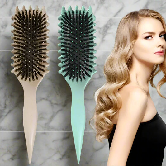 HOLLOW COMB CURLS STYLISH BRUSH