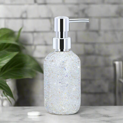 SOAP DISPENSER RHINESTONE