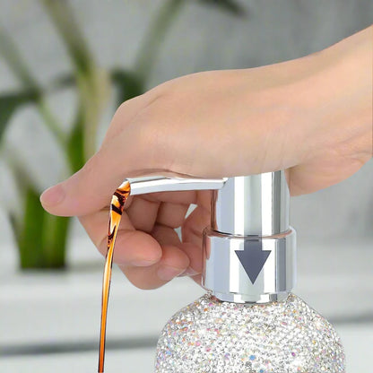 SOAP DISPENSER RHINESTONE