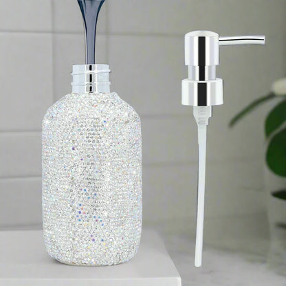 SOAP DISPENSER RHINESTONE