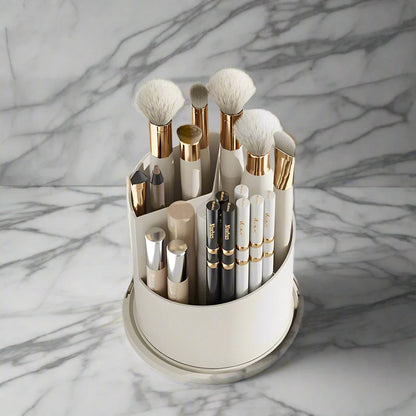 MAKEUP BRUSH HOLDER 360° ROTATING