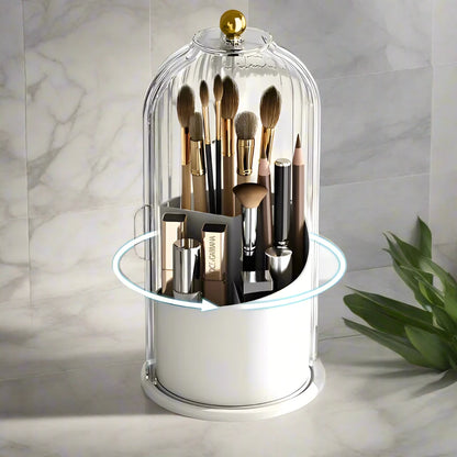 MAKEUP BRUSH HOLDER 360° ROTATING