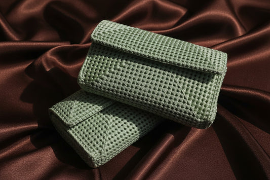 Woven Couture Clutch