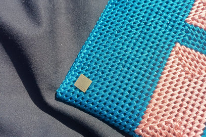 Woven Couture Casual Clutch