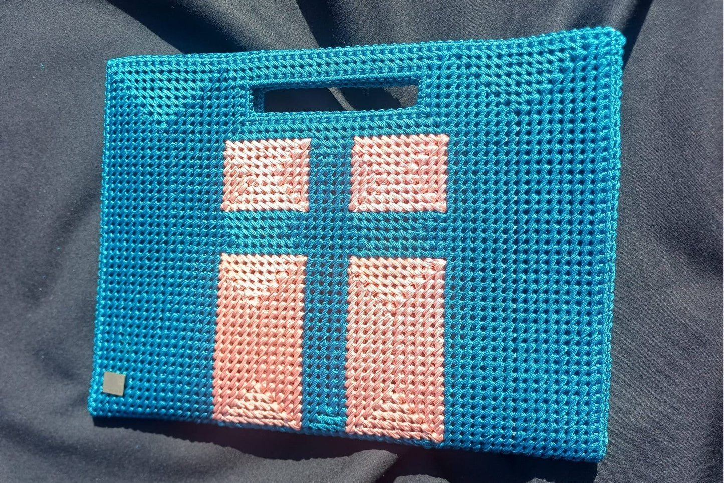 Woven Couture Casual Clutch